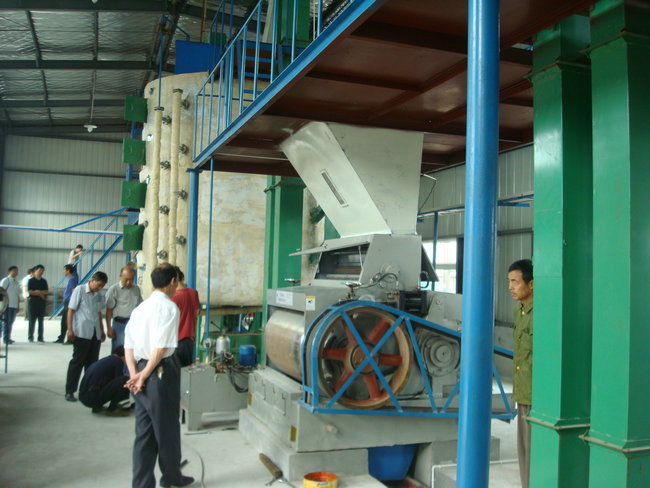 湖北廣華集團150噸菜籽預榨車間